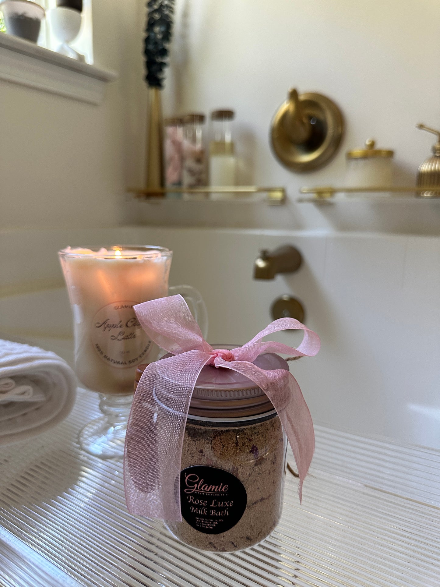 Rose & Coconut Milk Soak