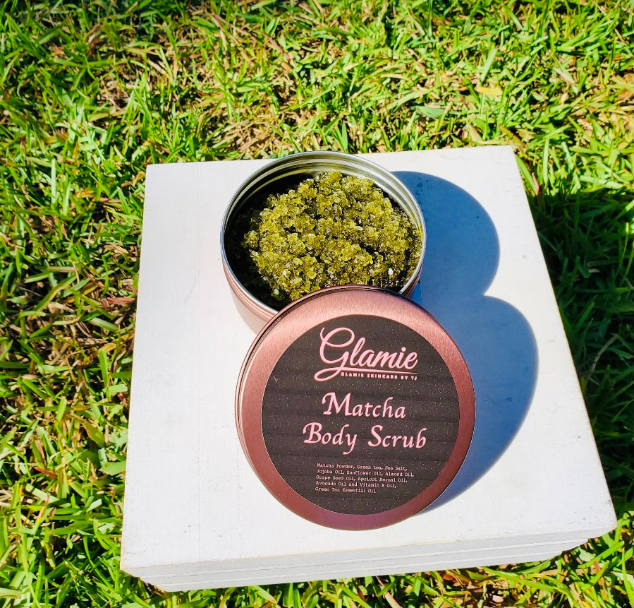 Glamie Matcha Body Scrub