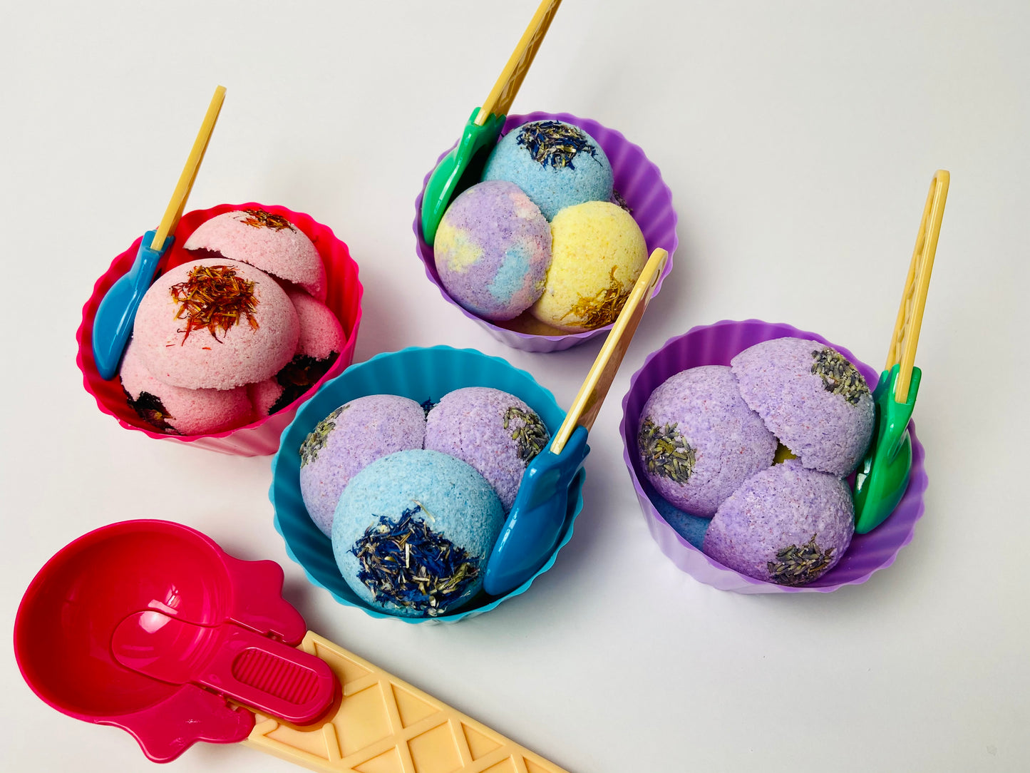 Ice Cream Scoops Bath Bombs