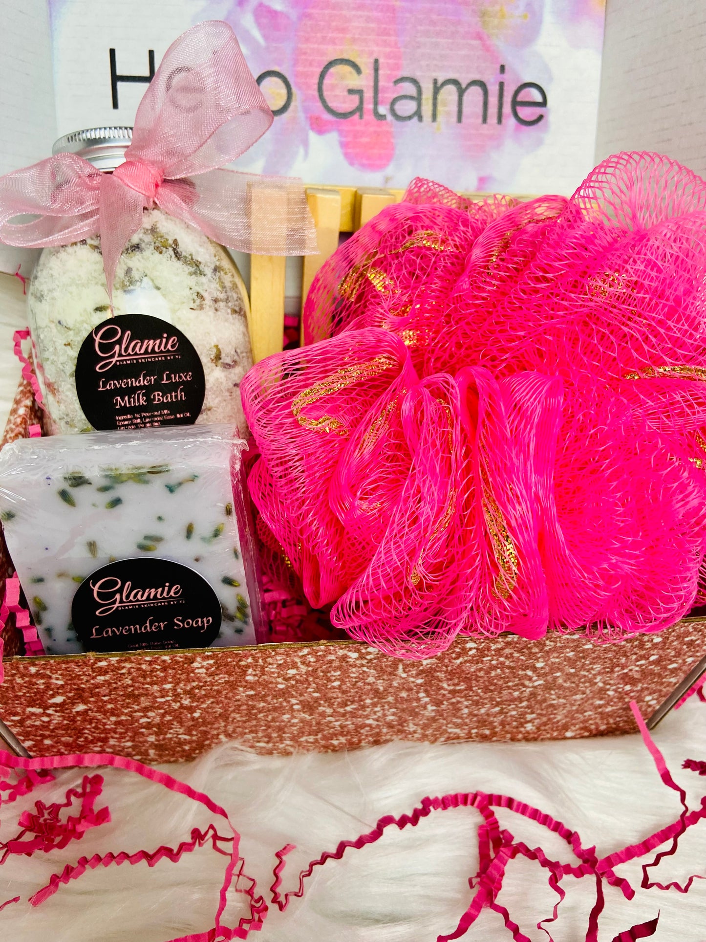 Glamie Luxe Milk Bath Gift Set